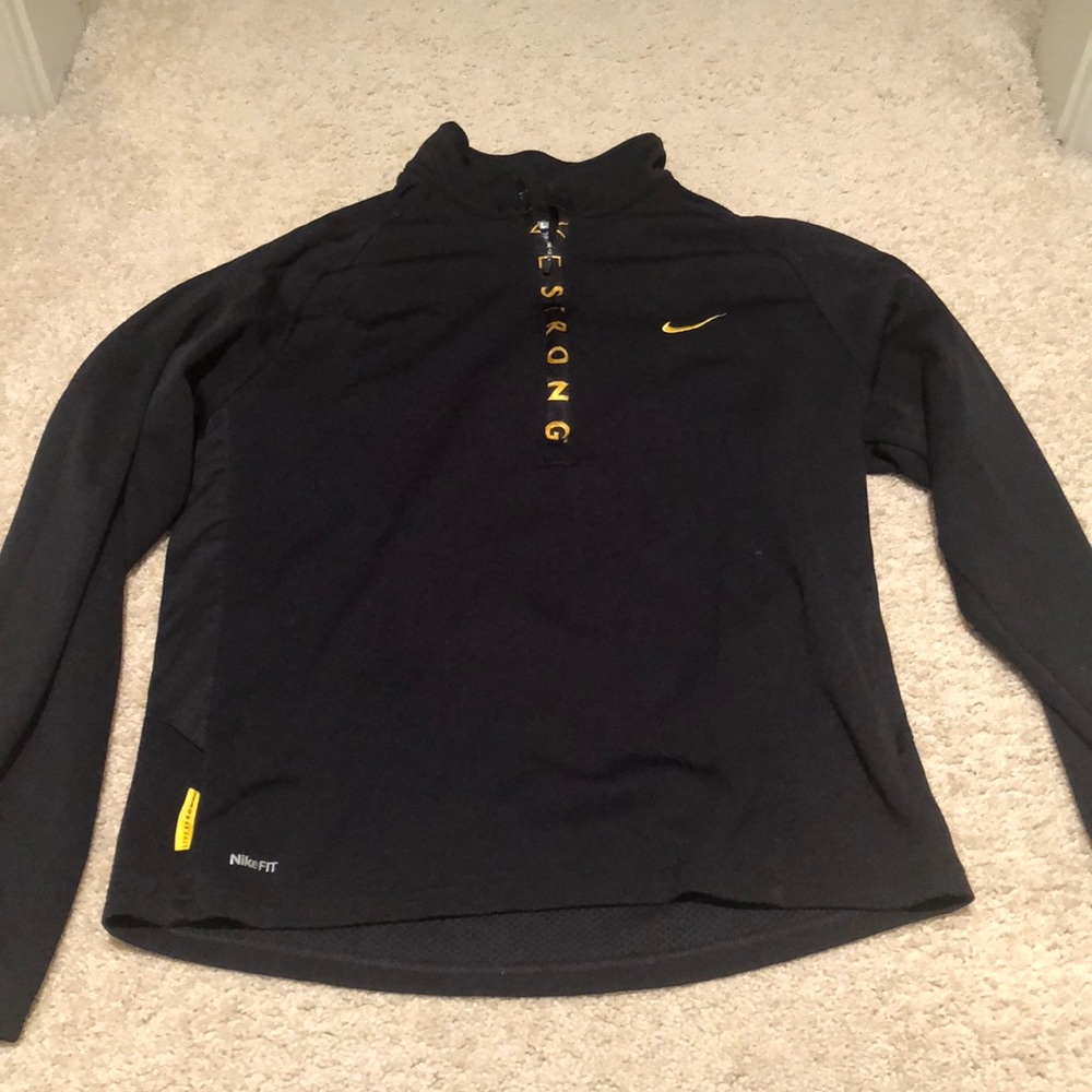 NikeFit Live Strong quarter zip